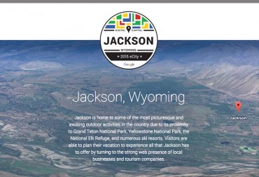 Jackson, Wyoming is Google's 2015 eCity in Wyoming
